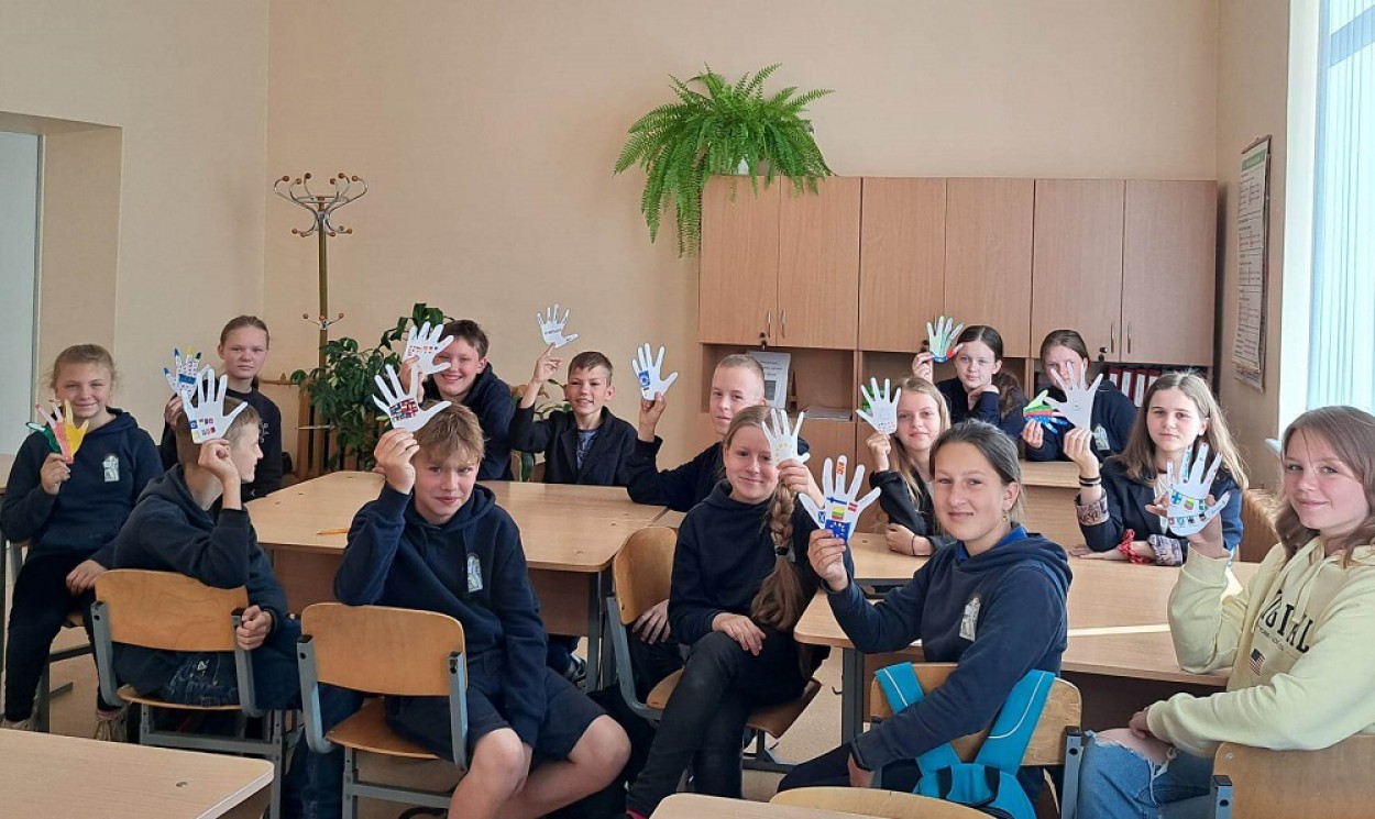 MEPA pamoka 5 klasėje „Europą vienijančios vertybės (1)“