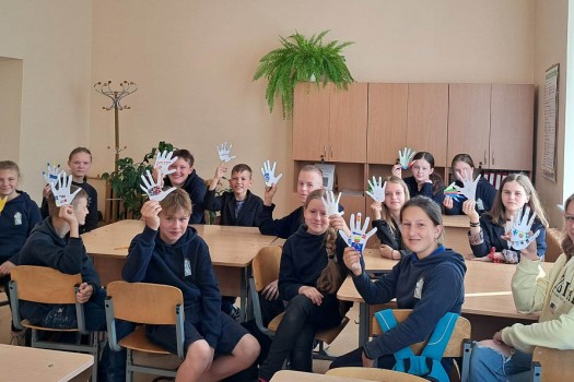 MEPA pamoka 5 klasėje „Europą vienijančios vertybės (1)“