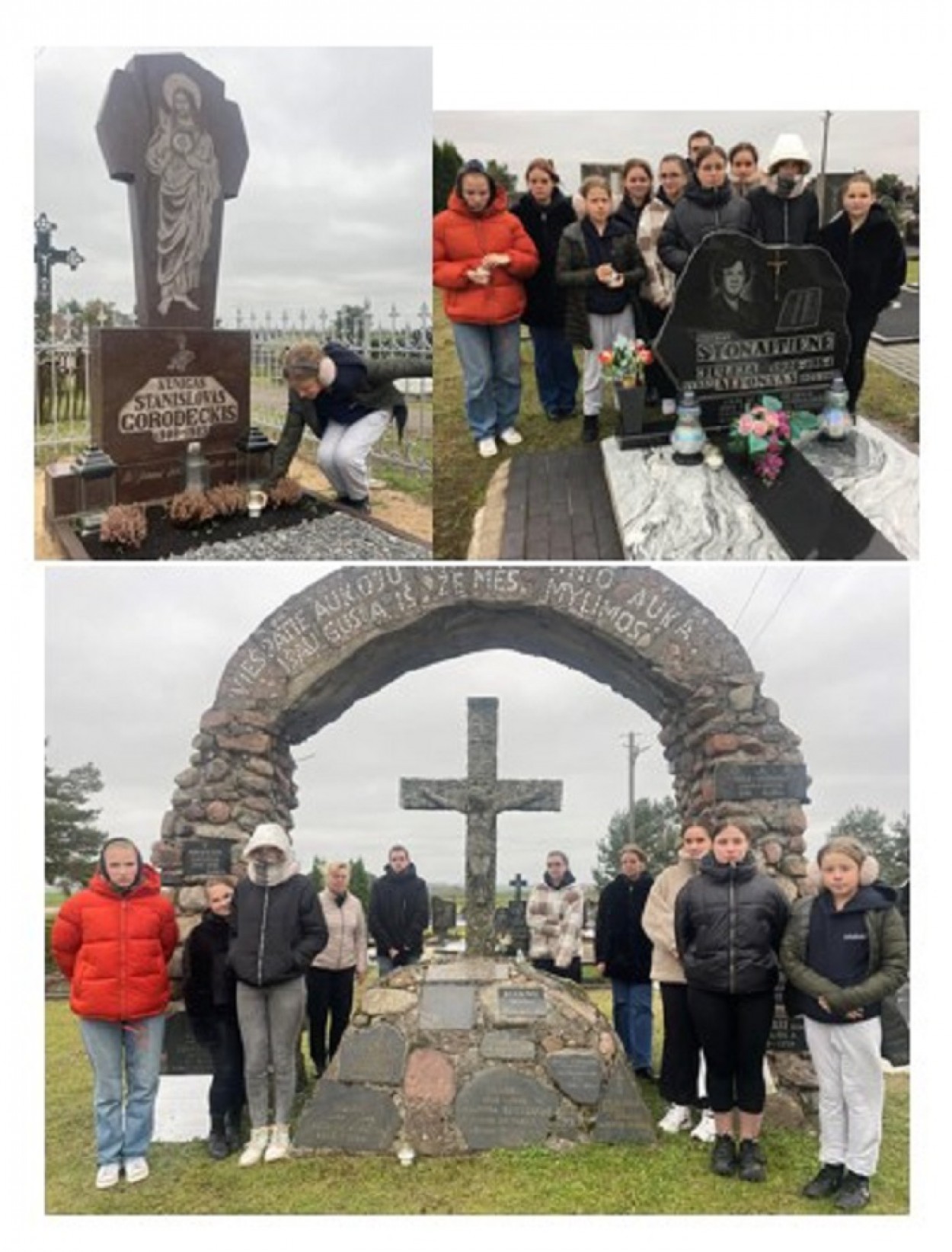 Pagerbėme mirusiųjų atminimą