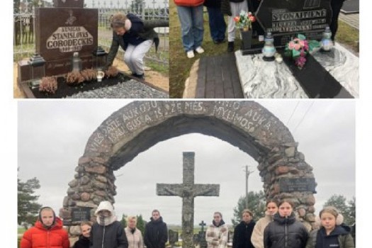 Pagerbėme mirusiųjų atminimą