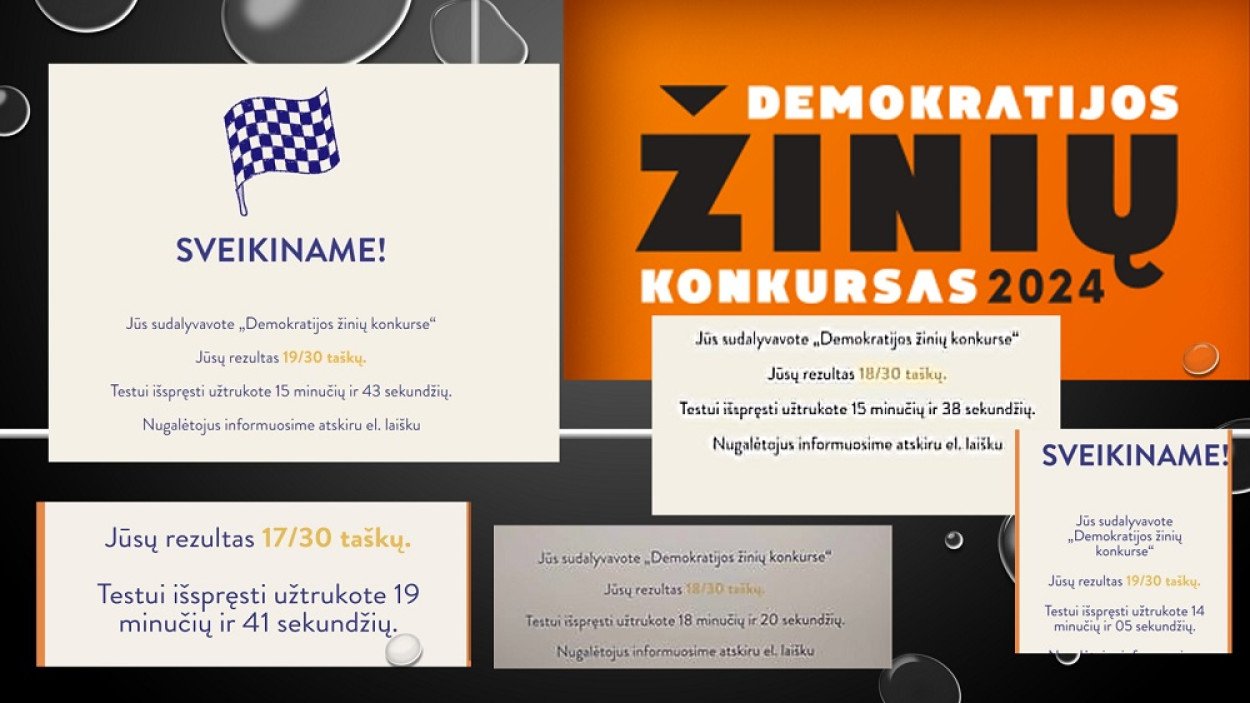 Demokratijos žinių konkursas