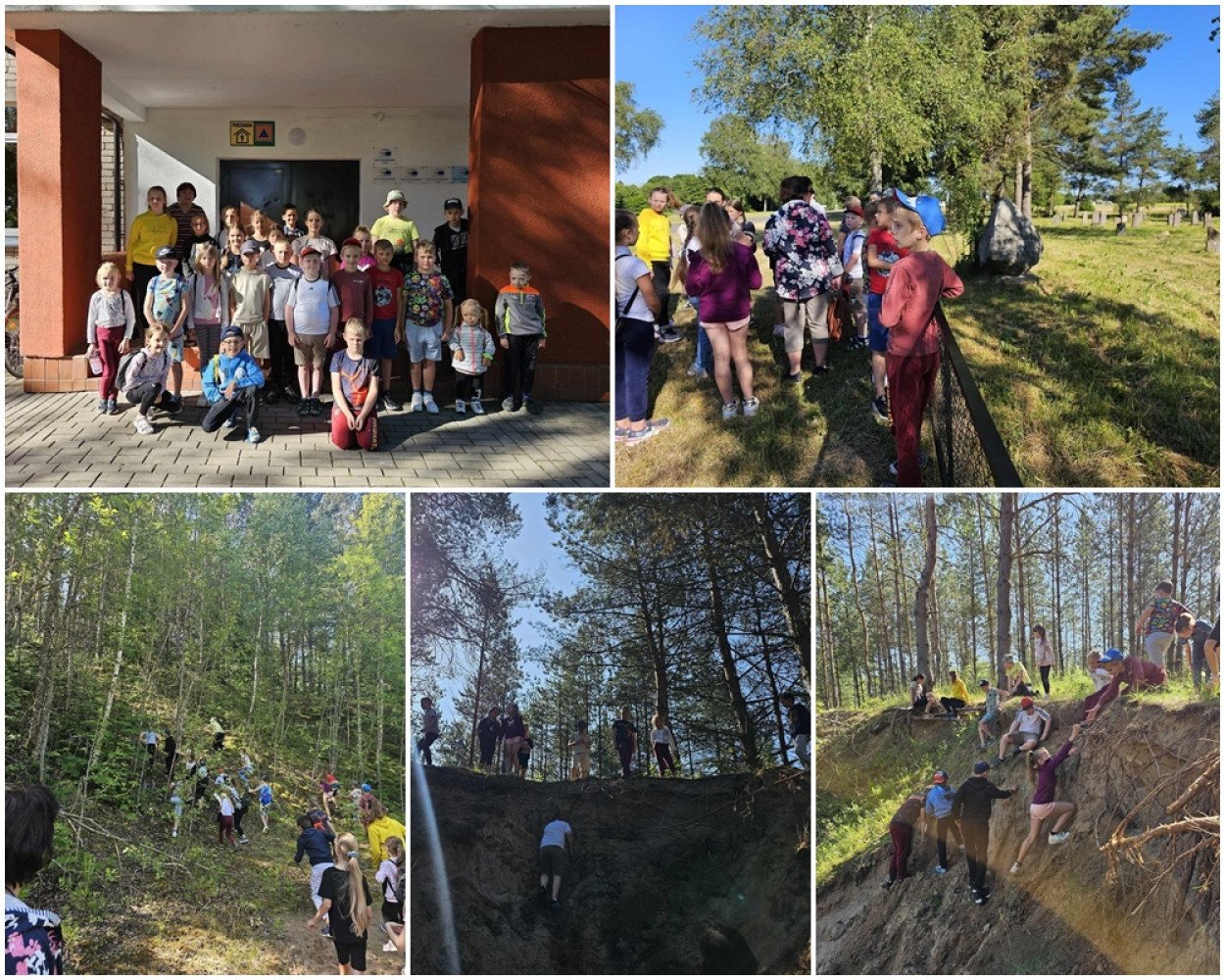 Žygio diena vasaros stovykloje