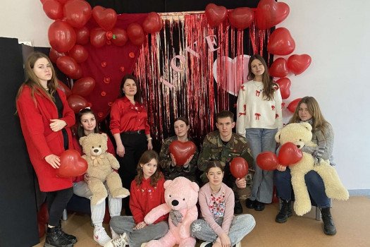 Mokinių taryba minėjo Šv. Valentino ir Lietuvos valstybės atkūrimo dieną