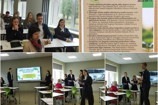 Integruota gamtos mokslų konferencija „Gamta. Mokslas. Žmogus“