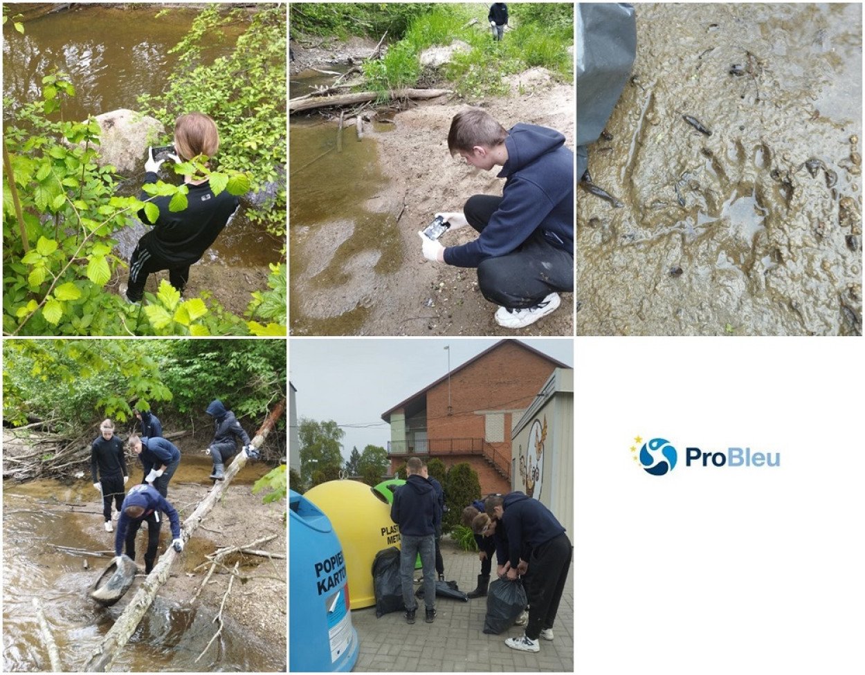 #ProBleu Ūdrų monitoringas ir Balčios upės pakrančių švarinimas