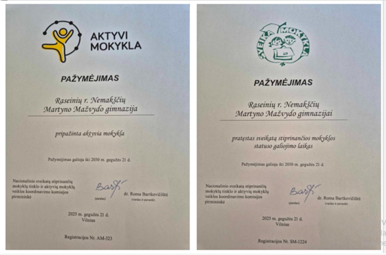Didžiuojamės