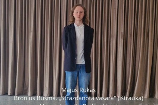 Majaus – jaunojo kūrėjo – pirmieji žingsniai TARPTAUTINIAME lietuvių kūrinių maratone
