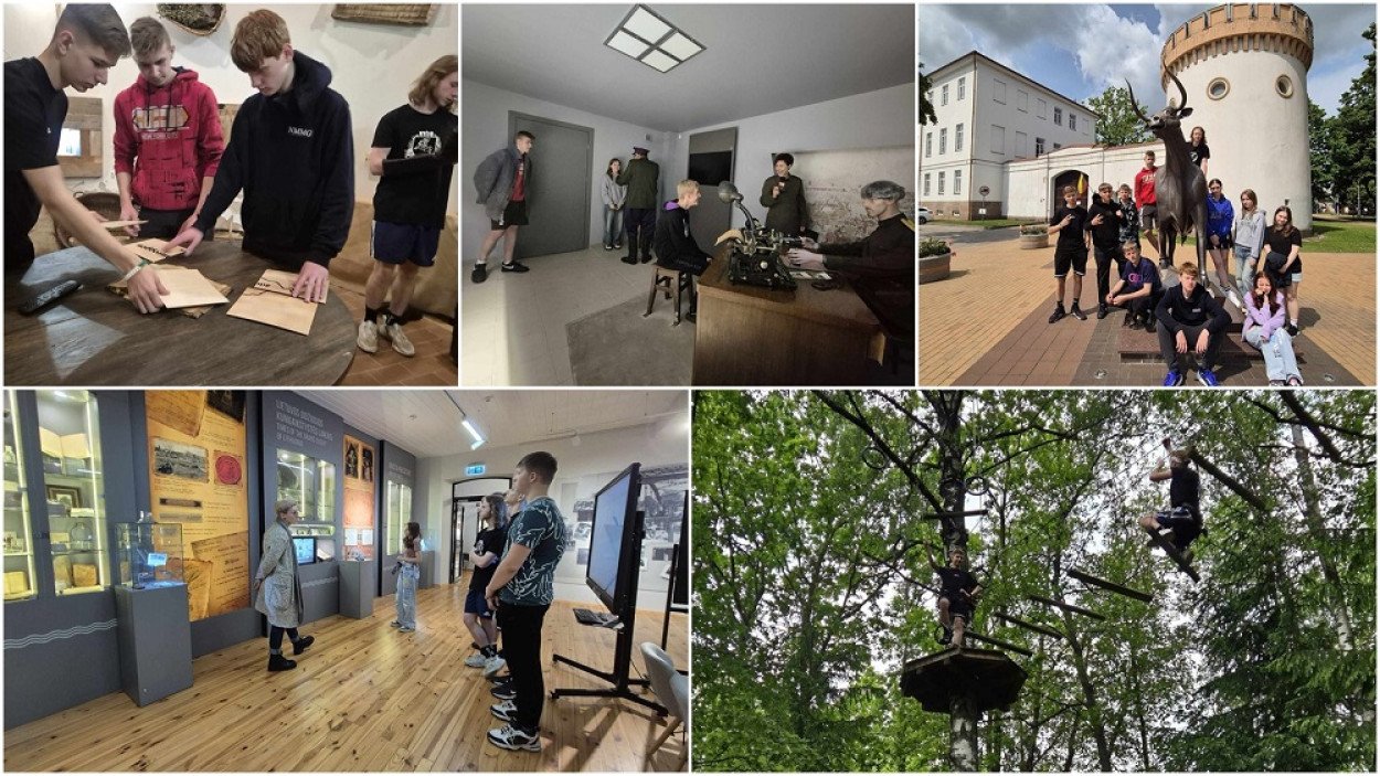 I g klasės mokiniai istoriją patyrė gyvai – edukacinė išvyka į Tauragę