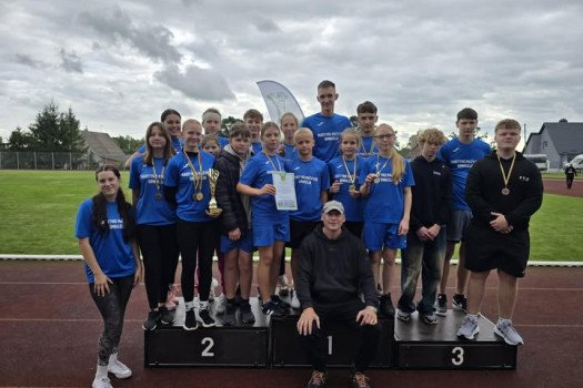 I-oji vieta lengvosios atletikos varžybose
