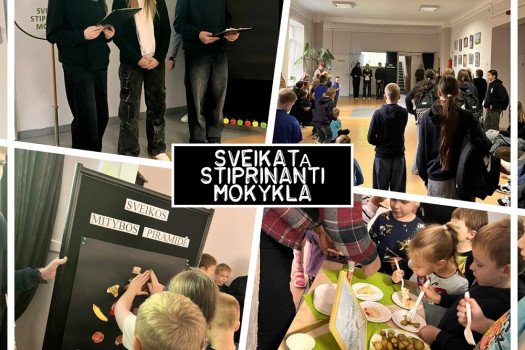 #Sveikatą stiprinanti mokykla