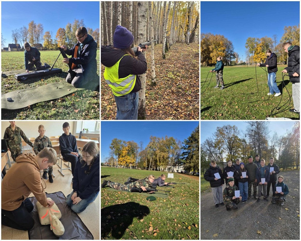 Pilietiškumo ir gynybos įgūdžių kursas – vertinga patirtis jaunimui
