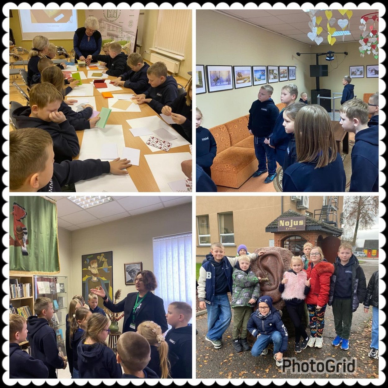 Edukacinis užsiėmimas Raseinių Marcelijaus Martinaičio viešojoje bibliotekoje