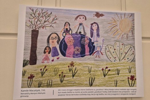 Vėl Nemakščių Martyno Mažvydo gimnazijos atstovai lankėsi LR Prezidentūroje