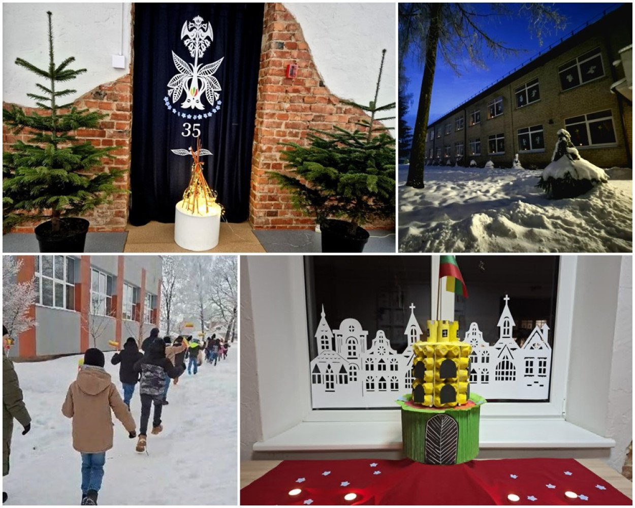 Laisvės gynėjų dienos minėjimas Nemakščių Martyno Mažvydo gimnazijoje