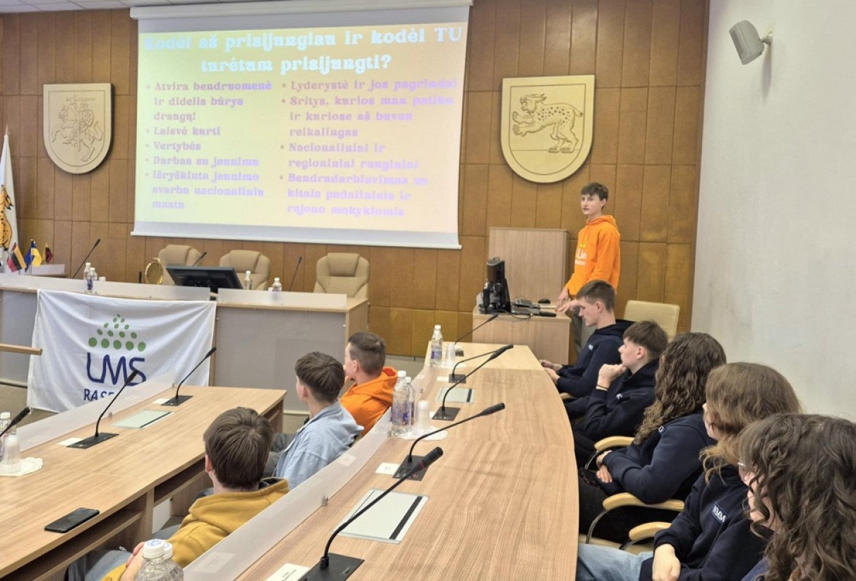 Mokiniai dalyvavo LM...