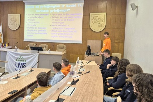 Mokiniai dalyvavo LM...