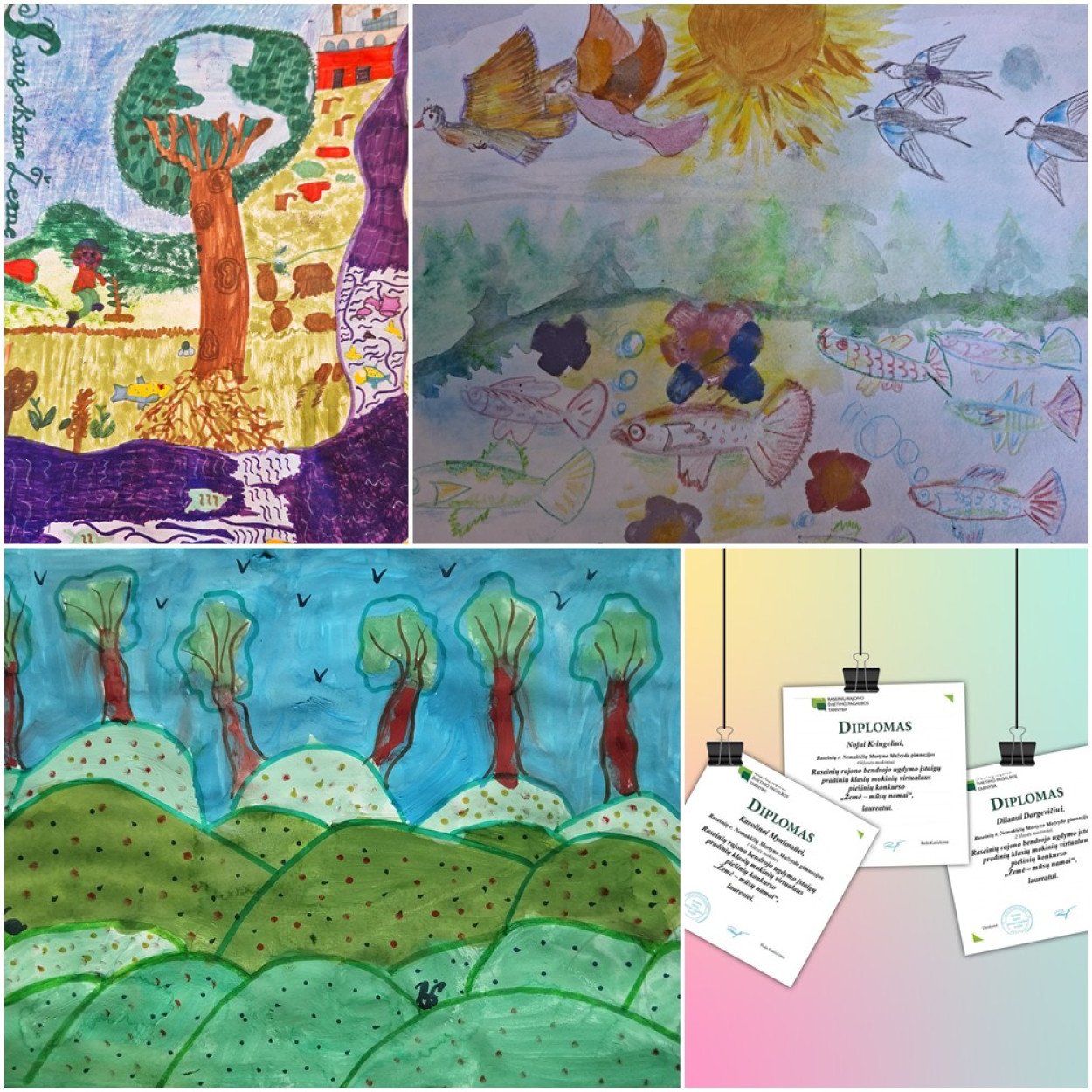 Konkurso „Žemė - mūs...