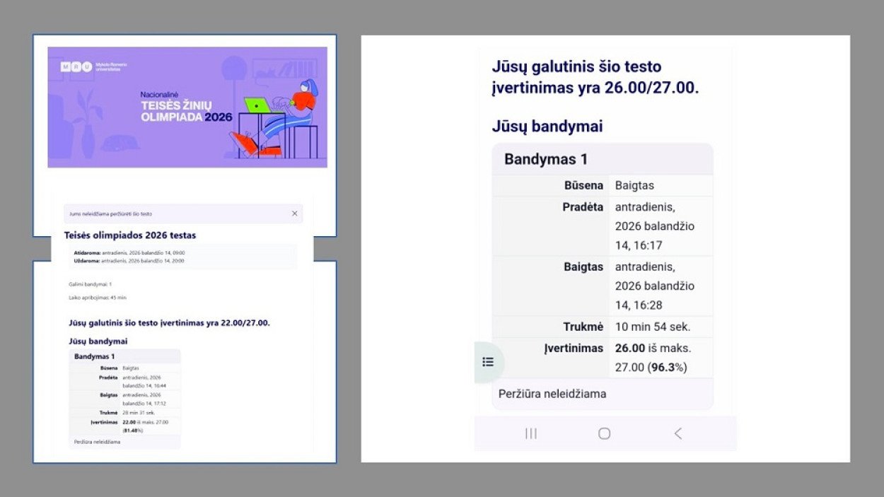 Mokiniai išbandė jėg...