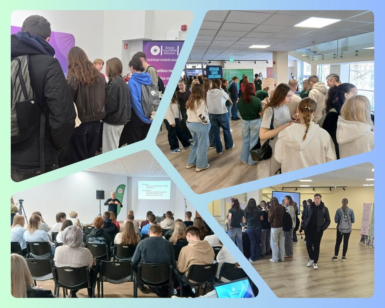 Gimnazistai dalyvavo...