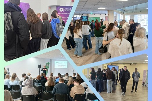 Gimnazistai dalyvavo profesijų mugėje „Drąsiai į ateitį“