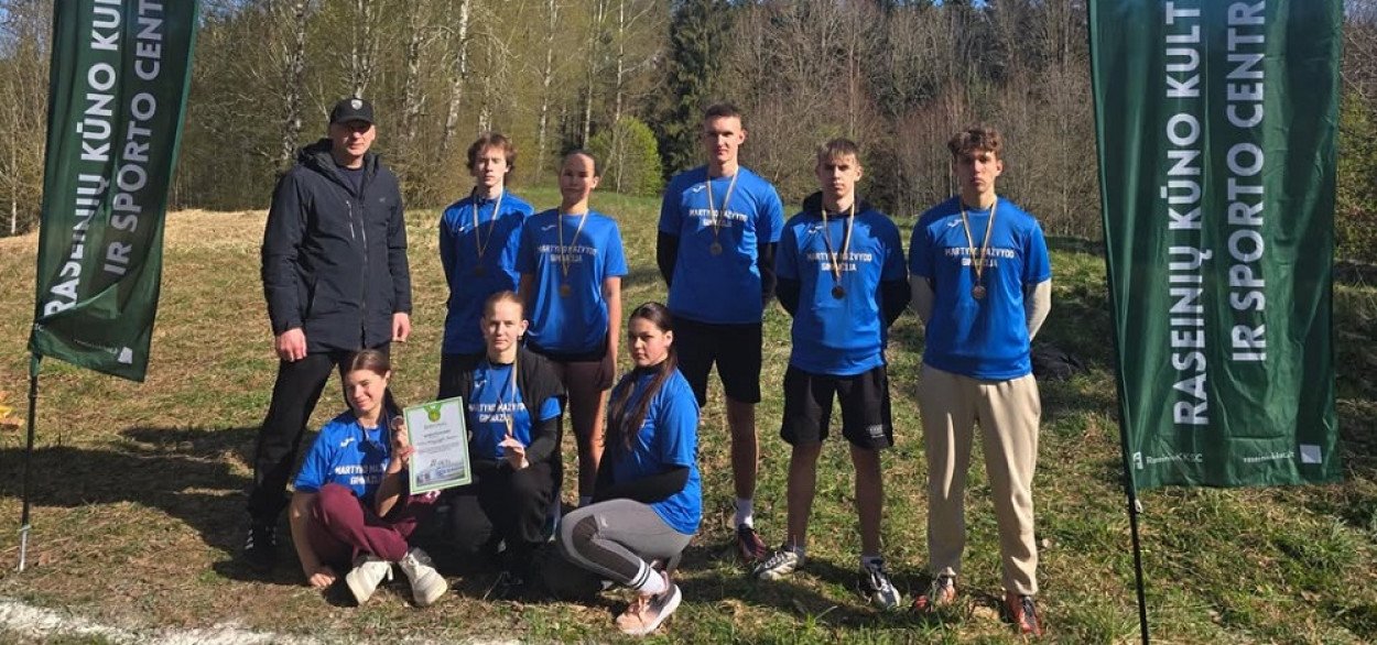 Prizinė vieta rajoni...