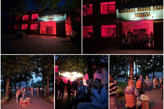 Nemakščių Martyno Mažvydo gimnazija nušvito solidarumo šviesa