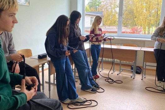 I gimnazijos klasės mokiniai baigė Pilietiškumo ir gynybos įgūdžių kursą