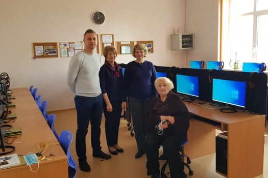 Atnaujintas informacinių technologijų kabinetas