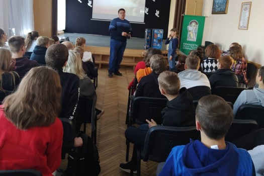 Susitikimas su judėjimo „Stabdyk nusikalstamumą“ Kauno regiono skyriaus pirmininku Dariumi Joneikiu