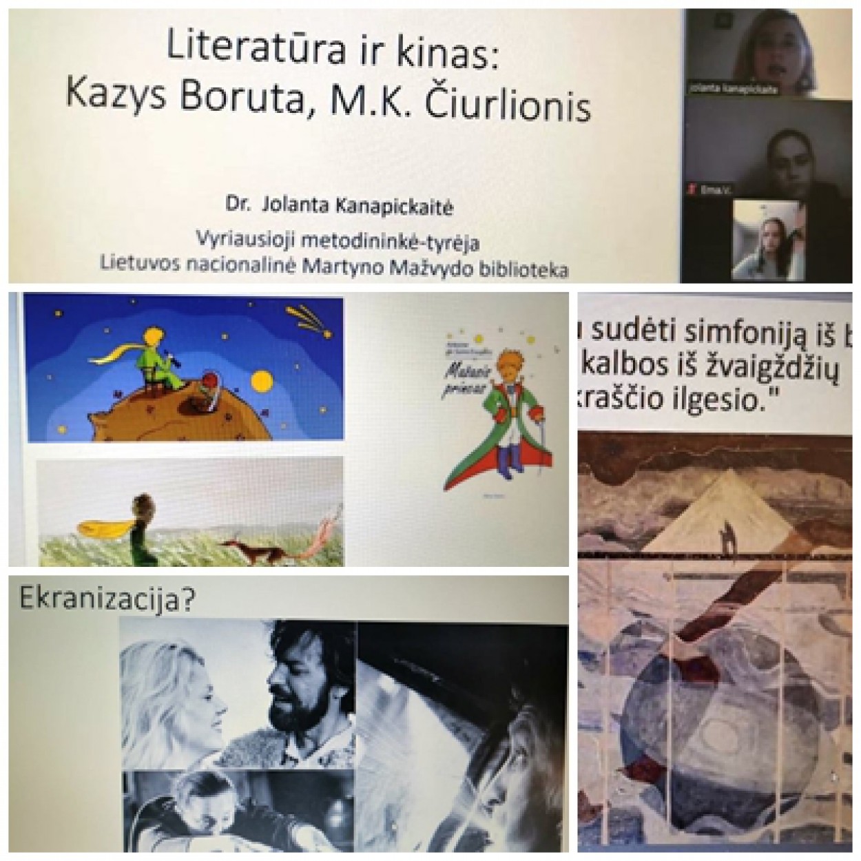 Lietuvos nacionalinės Martyno Mažvydo bibliotekos edukacija