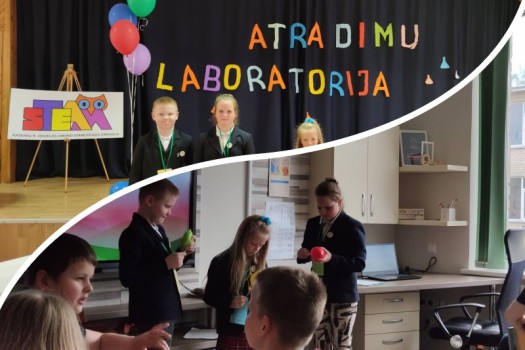 Pirmokai konferencijoje „Atradimų laboratorija“
