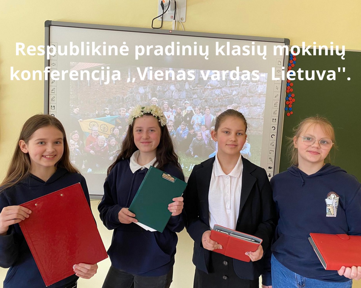 Dalyvavome respublikinėje pradinių klasių mokinių ir mokytojų konferencijoje „Vienas vardas – Lietuva“